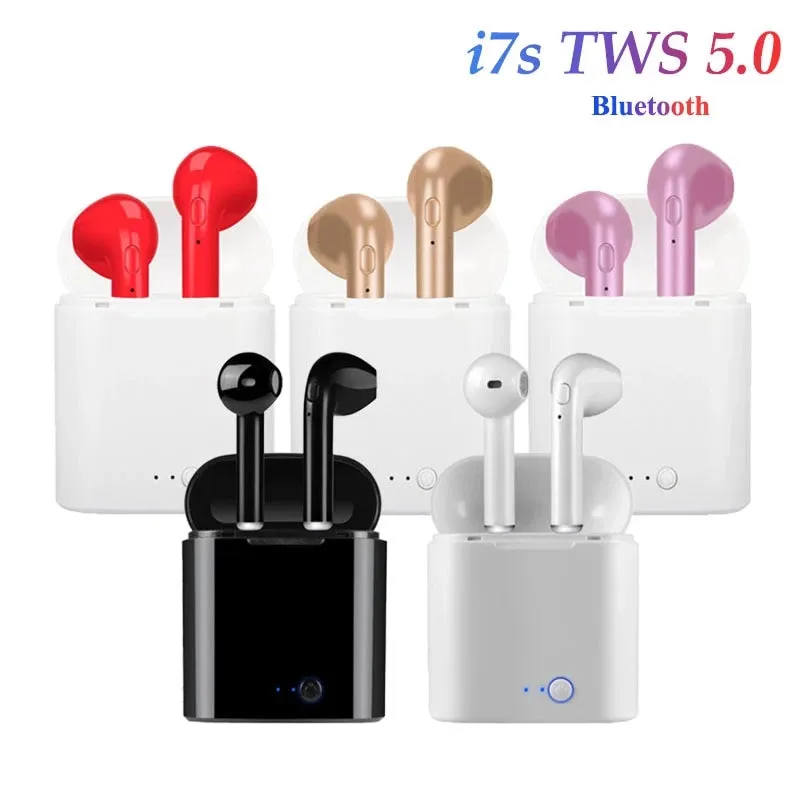 I7s TWS Bluetooth Headset Wireless earphones Sports headphones With microphone headset for Mobile phone iPhone Samsung Huawei LG