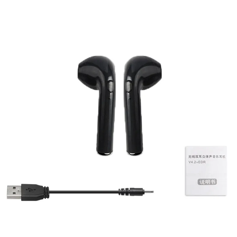 I7s TWS Bluetooth Headset Wireless earphones Sports headphones With microphone headset for Mobile phone iPhone Samsung Huawei LG