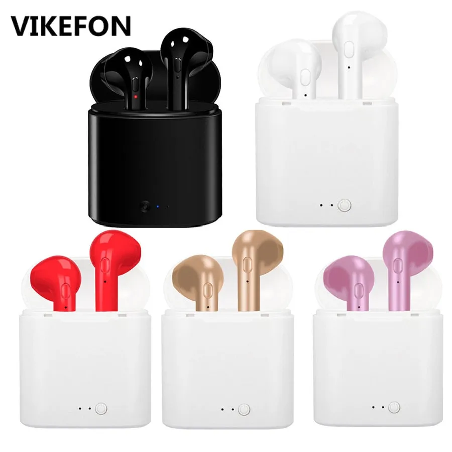 i7s TWS Mini Wireless Bluetooth 5.0 Earphones In-Ear Stereo Earbuds Sports Handsfree Headset Mic Binaural call For Xiaomi iPhone