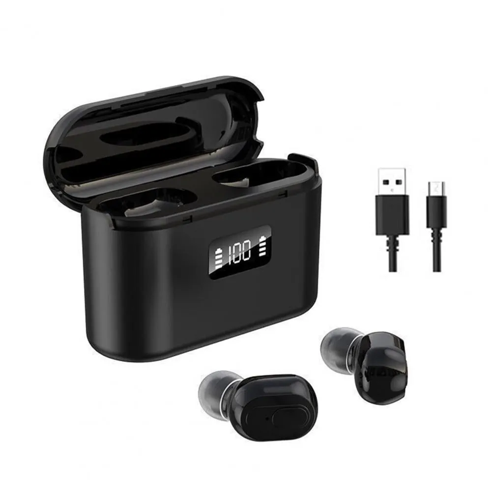 J21 Bluetooth 5.1 Wireless Mini In-Ear Earbuds Earphones For Laptops  For Phone Laptops Computers