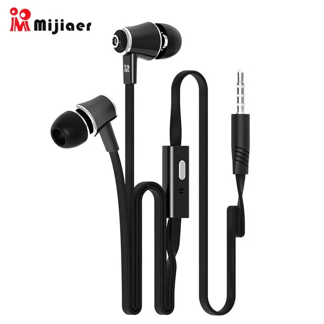 Langsdom Mijiaer JM21 In ear Earphones For Phone iPhone Huawei Xiaomi Headsets Wired Earphone Earbuds Earpiece fone de ouvido