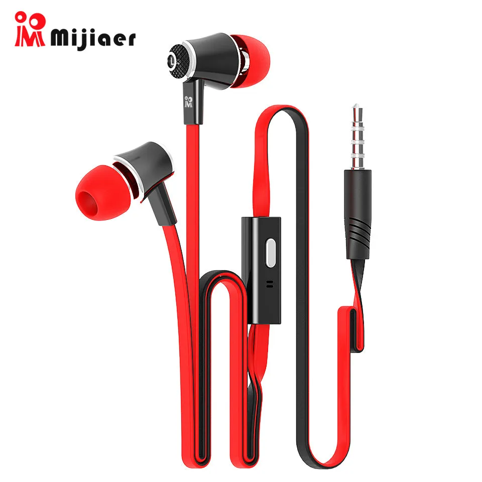 Langsdom Mijiaer JM21 In ear Earphones For Phone iPhone Huawei Xiaomi Headsets Wired Earphone Earbuds Earpiece fone de ouvido