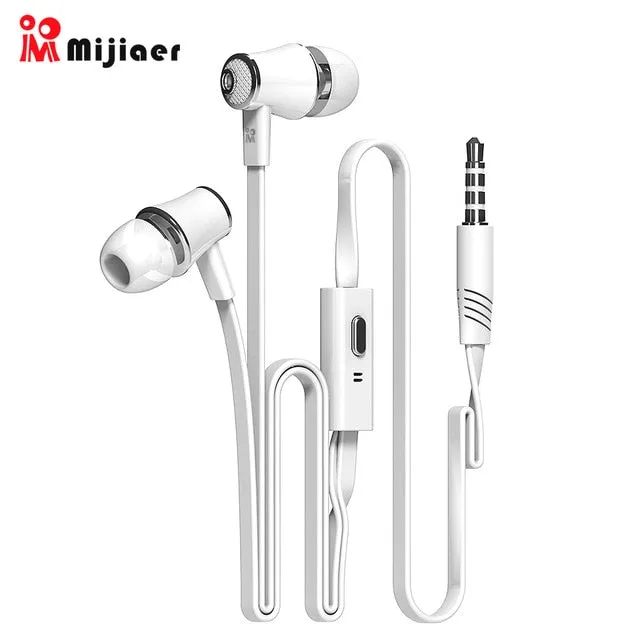 Langsdom Mijiaer JM21 In ear Earphones For Phone iPhone Huawei Xiaomi Headsets Wired Earphone Earbuds Earpiece fone de ouvido