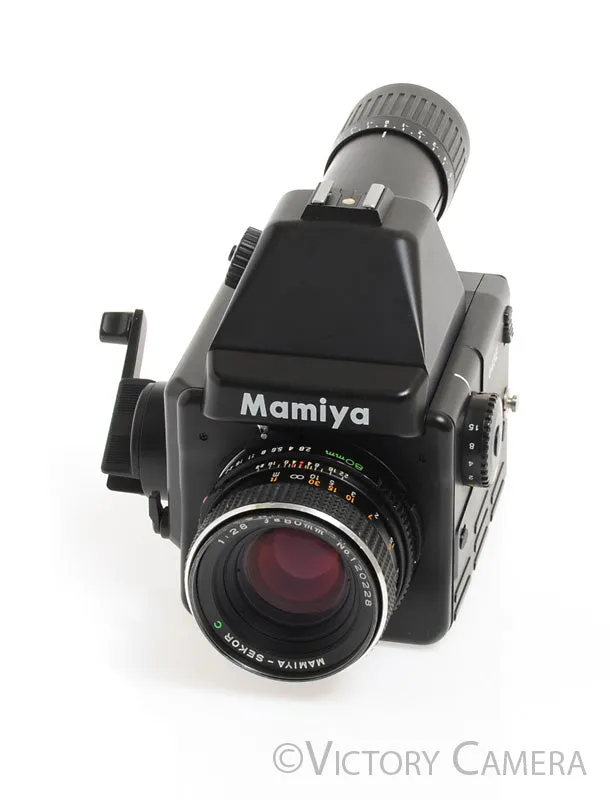 Mamiya 645E Medium Format Camera w/ Metered Prism 80mm f2.8 Lens