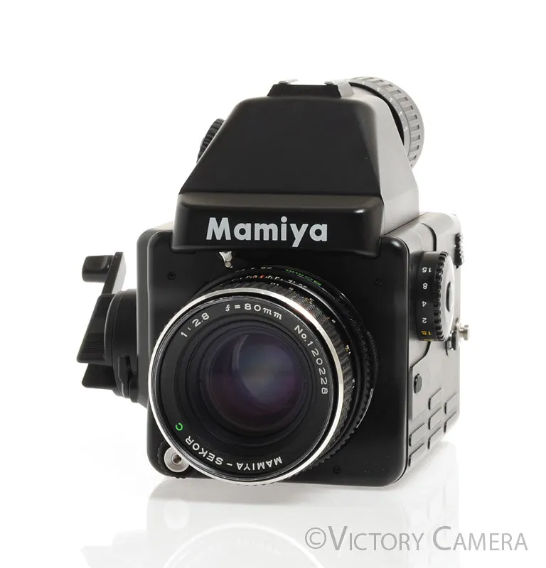 Mamiya 645E Medium Format Camera w/ Metered Prism 80mm f2.8 Lens