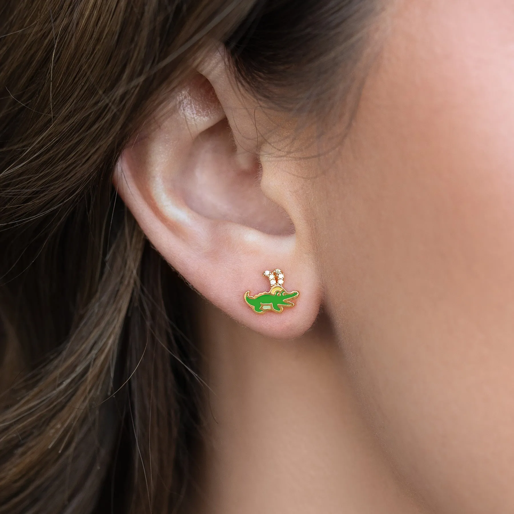 Marvel Studios Alligator Loki Earrings