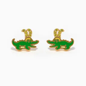 Marvel Studios Alligator Loki Earrings