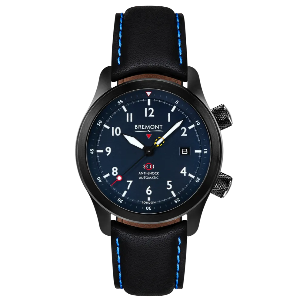 MBII Custom DLC, Blue Dial with Anthracite Barrel & Closed Case Back