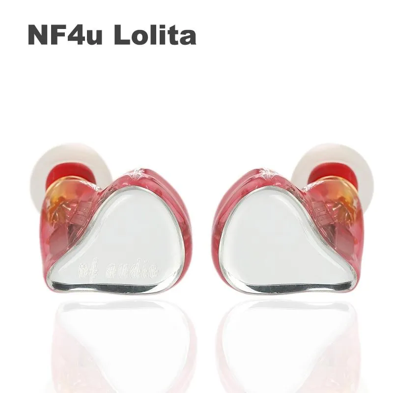 NF Audio NF4U Lolita for ACG 4 Knowles BA Dynamic Hybrid Drivers HIFI In-ear Earphone