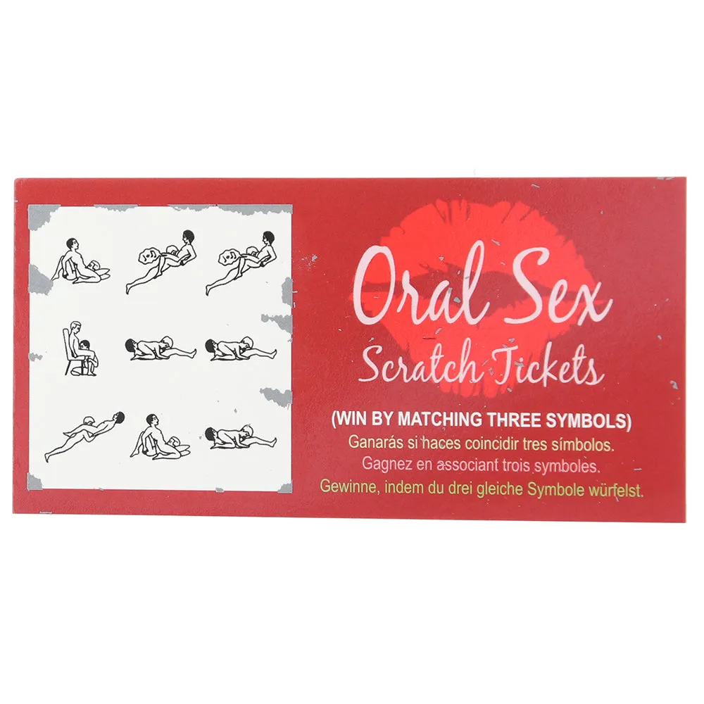 Oral Sex Scratch Tickets