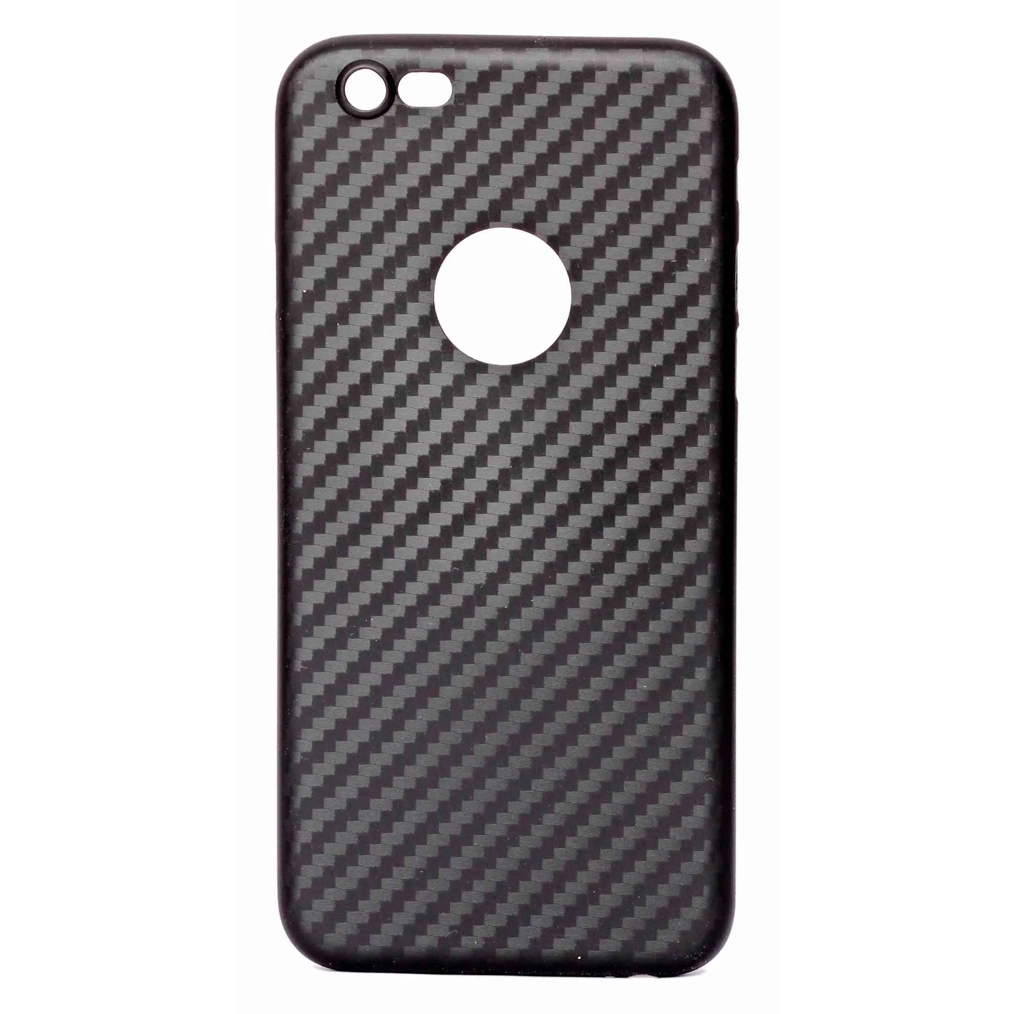 Polycarbonate 3D Pattern Protective Shock-Proof Anti-Scratch Mobile Back Case Cover for Apple iPhone 6, Black