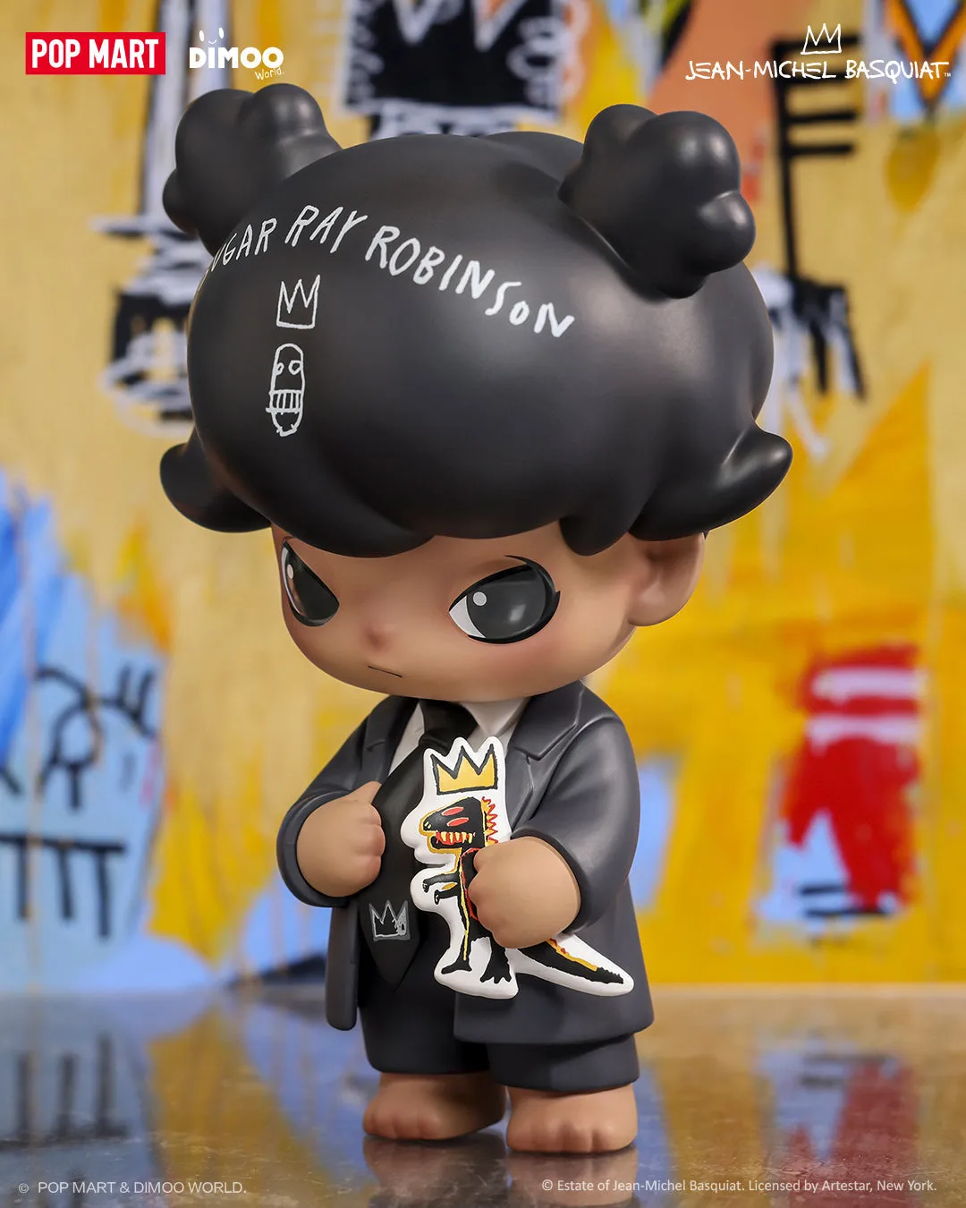 POP MART Dimoo x Jean-Michel Basquiat 002 Figurine