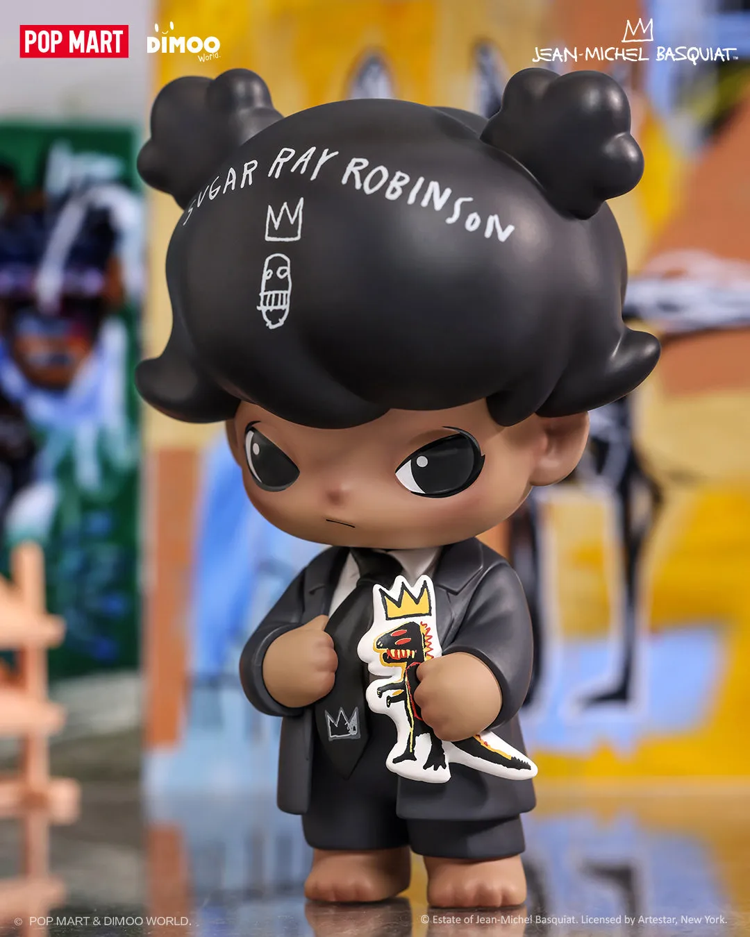 POP MART Dimoo x Jean-Michel Basquiat 002 Figurine