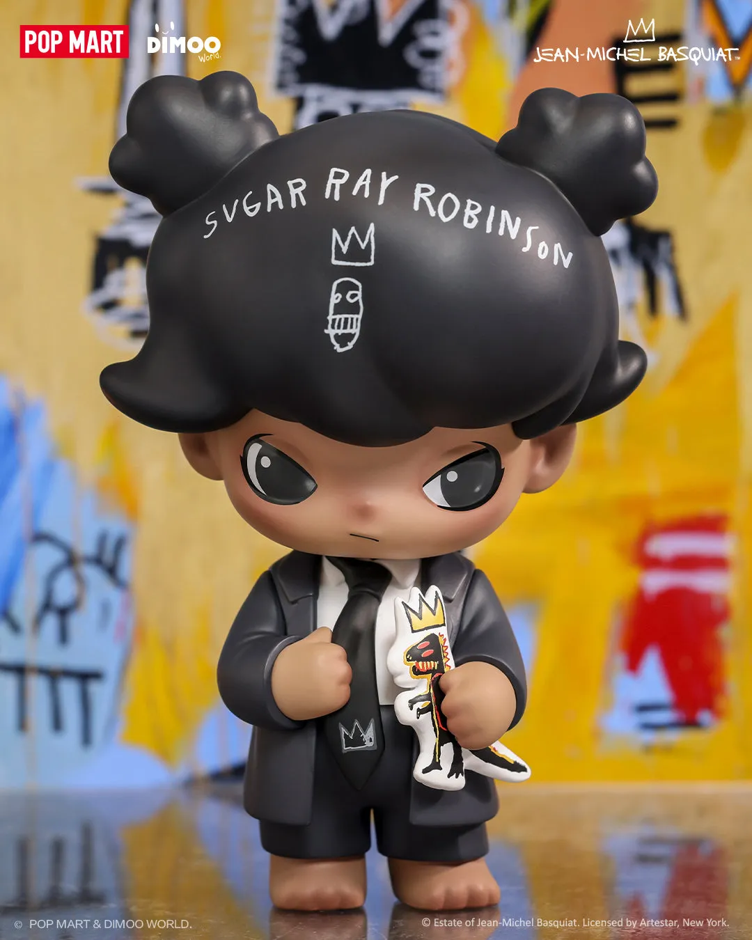 POP MART Dimoo x Jean-Michel Basquiat 002 Figurine