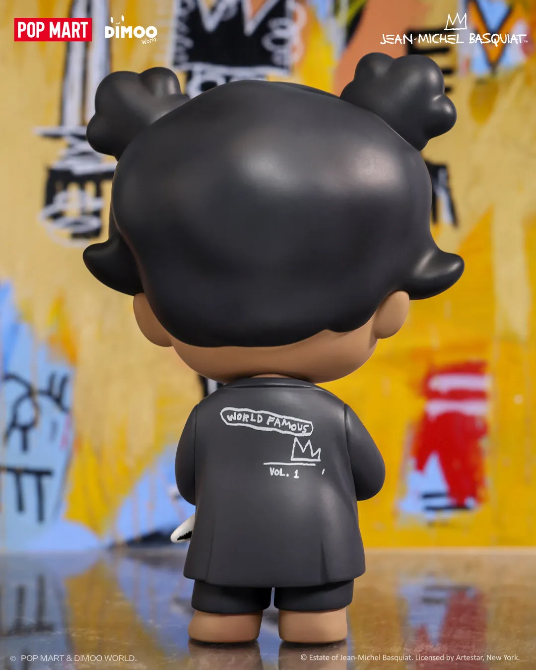 POP MART Dimoo x Jean-Michel Basquiat 002 Figurine