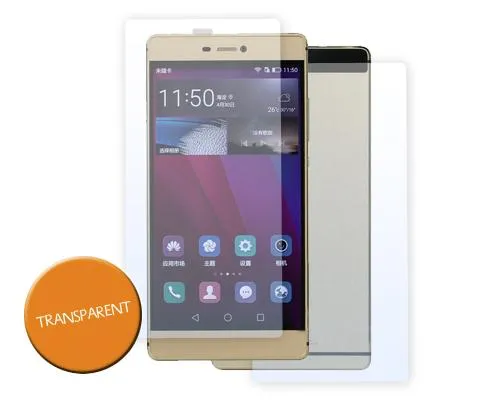 Premium Huawei P8 Front and Back Screen Protector - Transparent