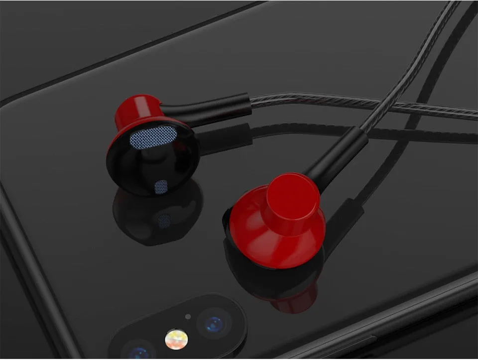 PTM P7 Stereo Bass Earphones with Microphone for Samsung, Xiaomi, Huawei, Iphone, etc