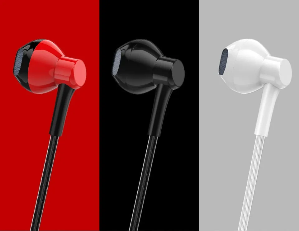 PTM P7 Stereo Bass Earphones with Microphone for Samsung, Xiaomi, Huawei, Iphone, etc