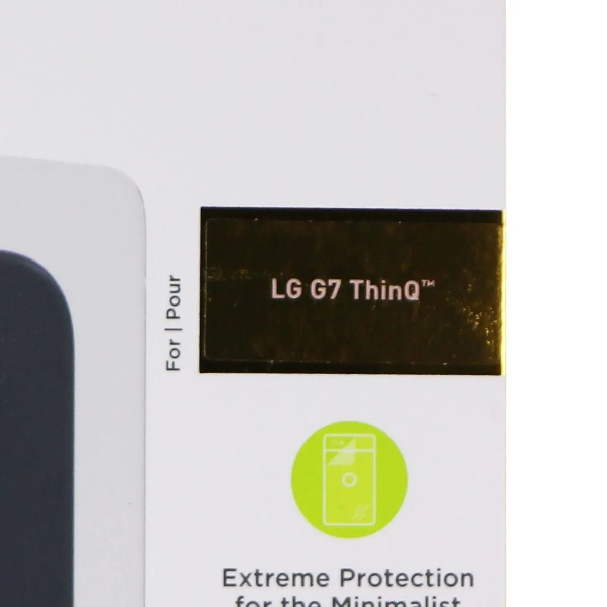 PureGear Extreme Impact Back of The Phone Protector for LG G7 ThinQ - Clear