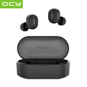 QCY QS2 TWS Bluetooth V5.0 Headphones 3D Stereo Sports Wireless Earphones with Dual Microphone