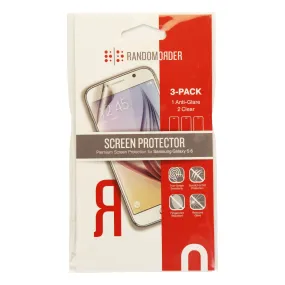 Random Order Screen Protector 3 Pack for Samsung Galaxy S6