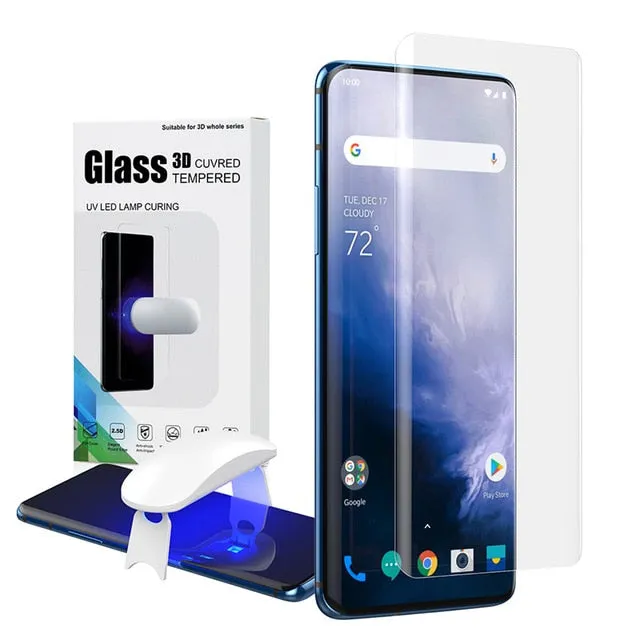 Screen Protector with fingerprint unlock for Oneplus 7 Pro UV