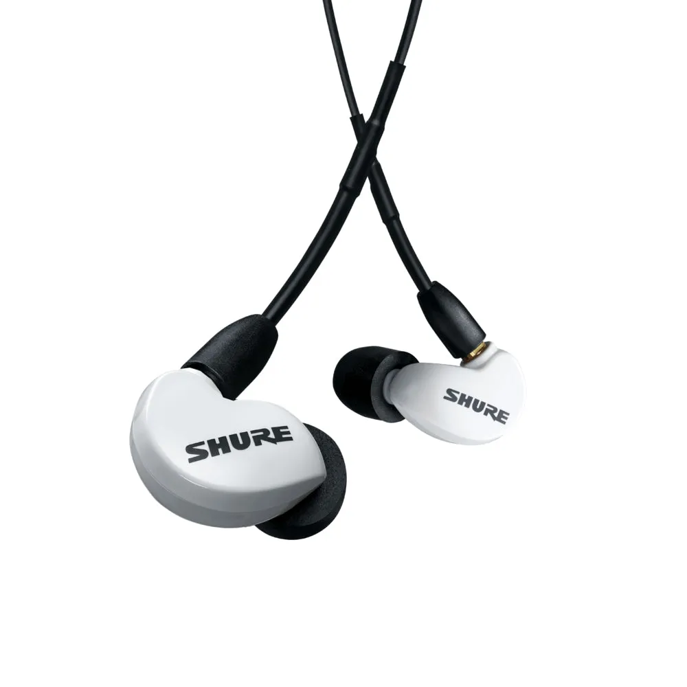 Shure AONIC 215 Wired Sound Isolating Earphones with Remote   Mic