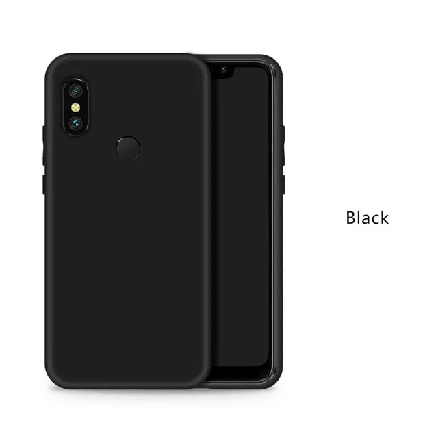 Silicone Case For Xiaomi Redmi Note 6 Pro Cute Full Case For Xiaomi Redmi Note 5 7 6A Mi A2 Lite Shockproof Bumper Coques Funda