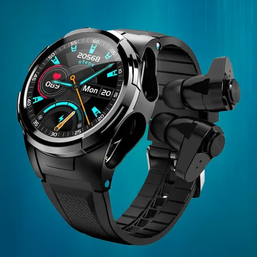 Touch Screen Earphones Sport Smartwatch