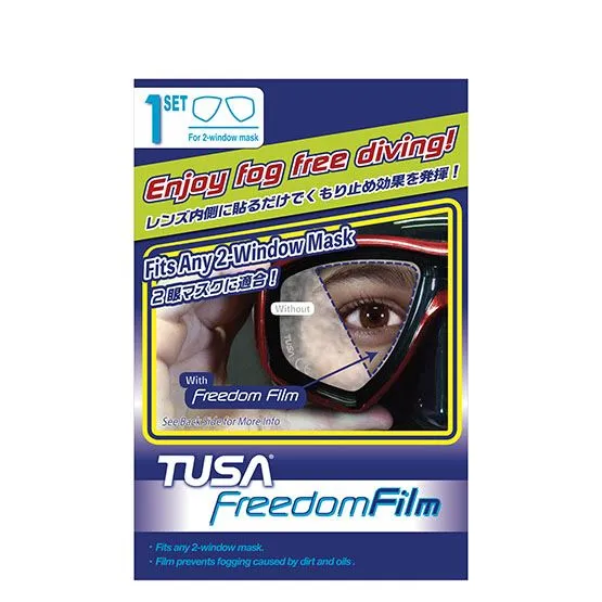 TUSA - Freedom Film Anti-Fog (2-Window Masks)