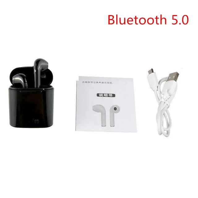 Wireless Bluetooth 5.0 Earphones mini Headsets Earbuds with Mic