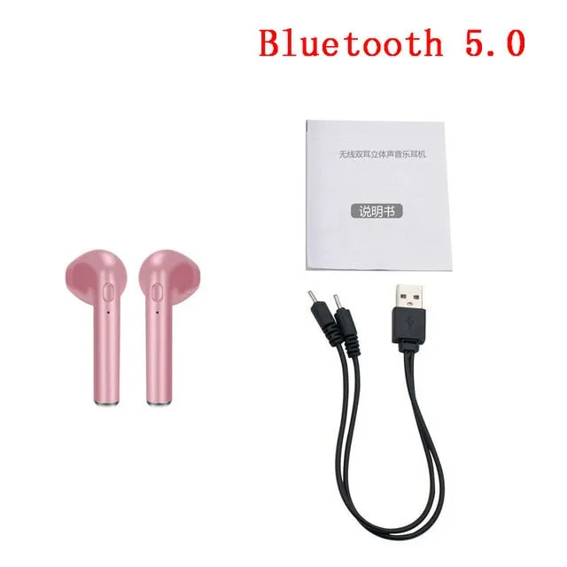 Wireless Bluetooth 5.0 Earphones mini Headsets Earbuds with Mic