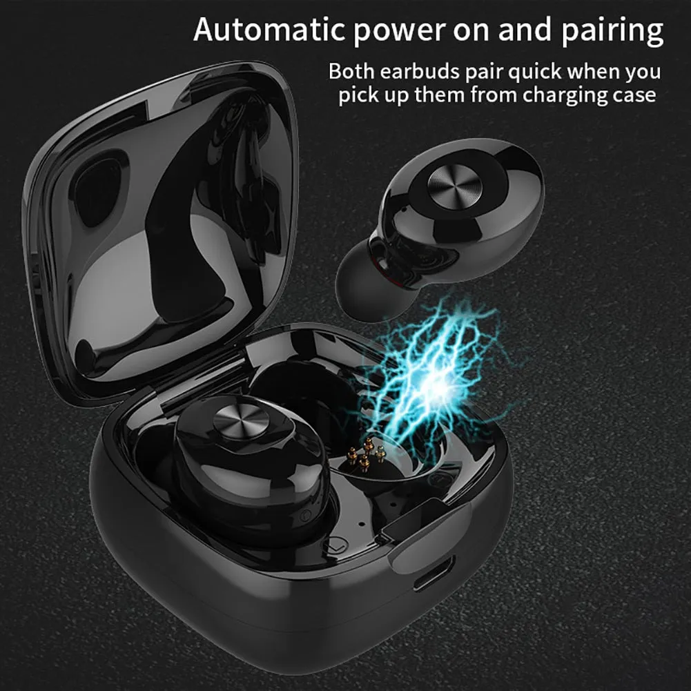 XG12 Bluetooth 5.0 EDR Technology Wireless Earphones   Charger