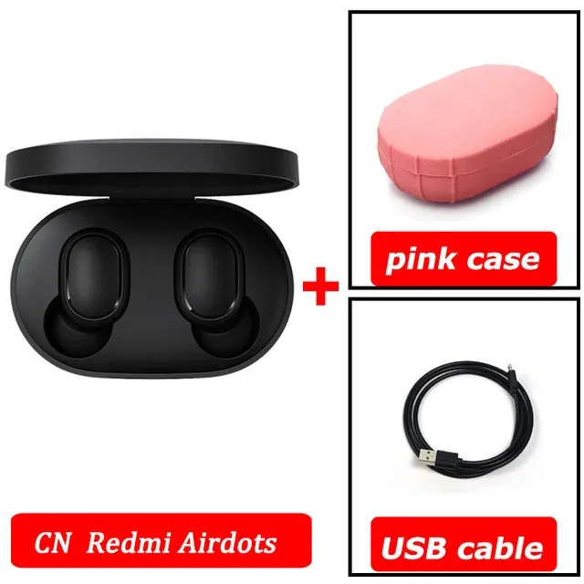 xiaomi airdots Redmi Airdots TWS Wireless earphone Voice control Bluetooth 5.0 Noise reduction Tap Control