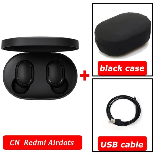 xiaomi airdots Redmi Airdots TWS Wireless earphone Voice control Bluetooth 5.0 Noise reduction Tap Control