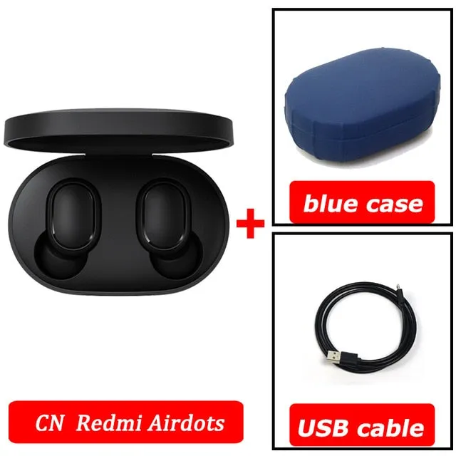 xiaomi airdots Redmi Airdots TWS Wireless earphone Voice control Bluetooth 5.0 Noise reduction Tap Control