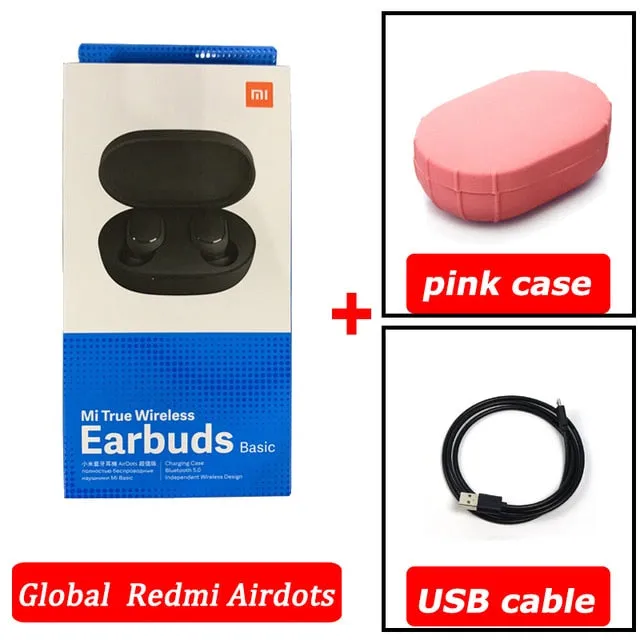 xiaomi airdots Redmi Airdots TWS Wireless earphone Voice control Bluetooth 5.0 Noise reduction Tap Control