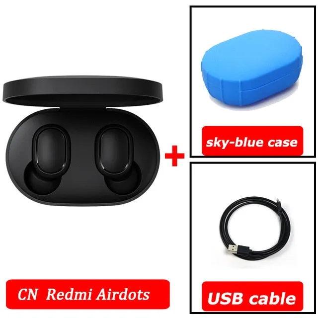 xiaomi airdots Redmi Airdots TWS Wireless earphone Voice control Bluetooth 5.0 Noise reduction Tap Control